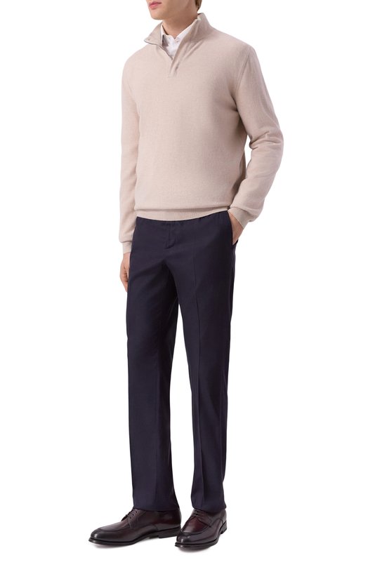 Кашемировый джемпер Corneliani 26M533-2625185 Бежевый  26M533-2625185 Фото 2
