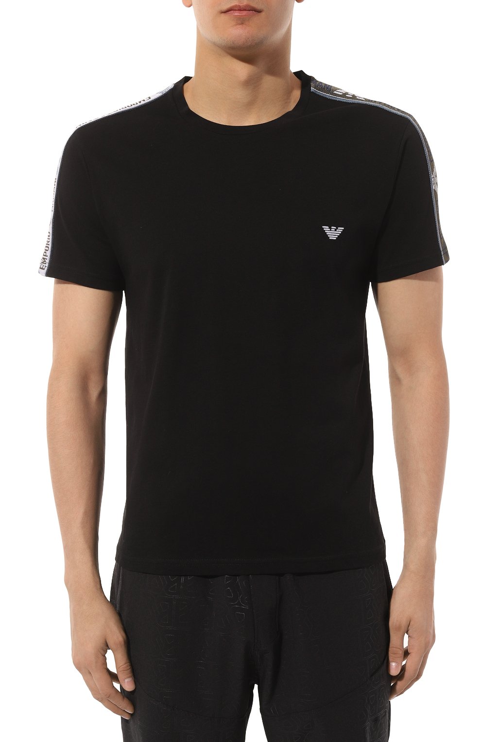 Хлопковая футболка EMPORIO ARMANI, арт. 211845/4R475, фото 3