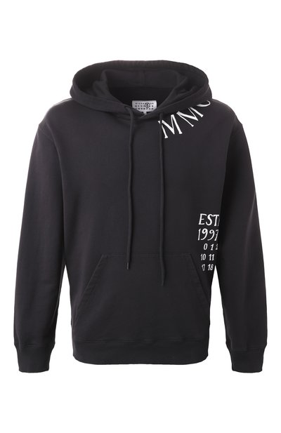 Мужской хлопковое худи MM6, арт. SH0GU0026/M25012