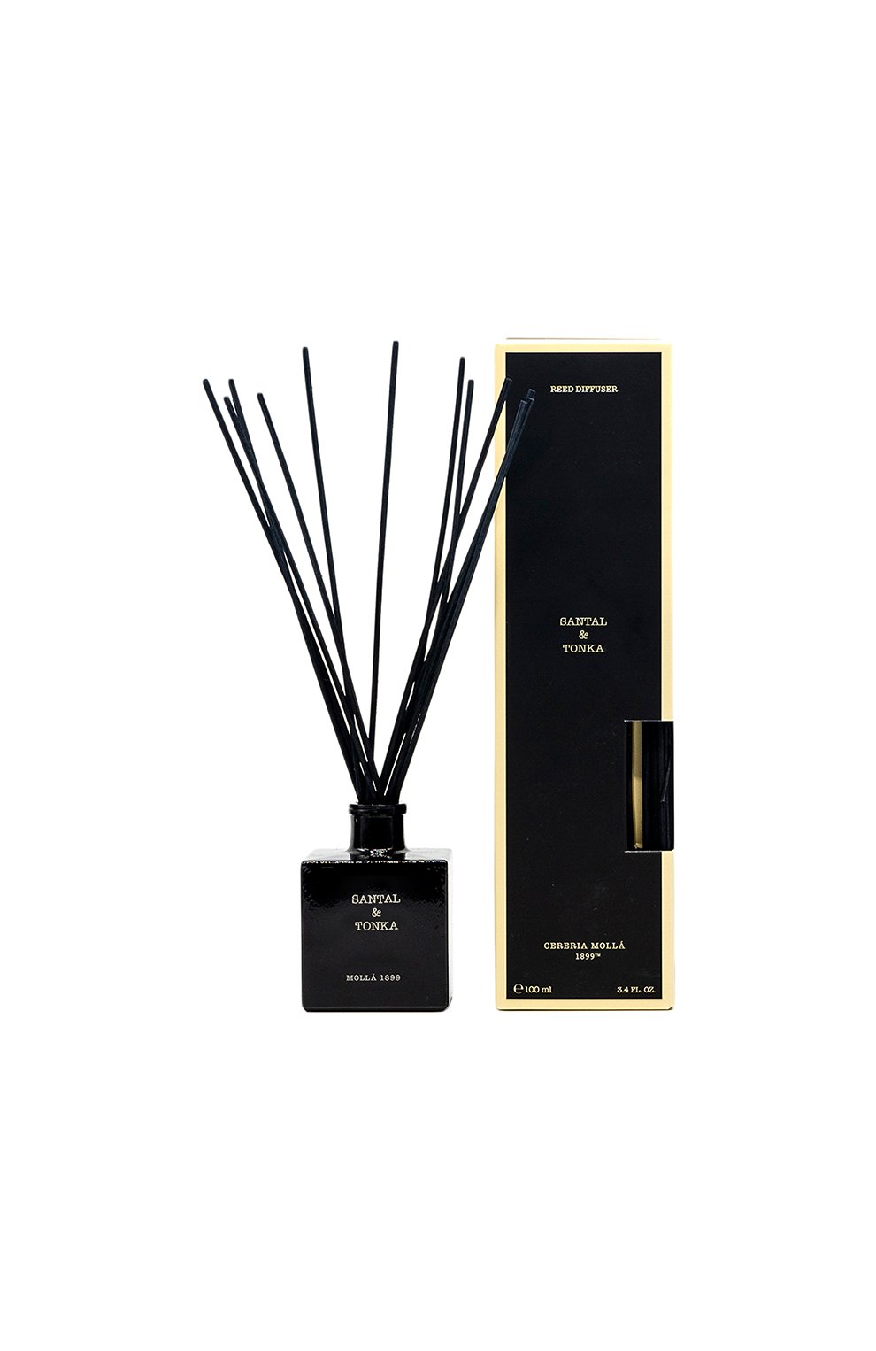 Диффузор с палочками santal & tonka (100ml) CERERIA MOLLA 1899 бесцветного цвета по цене 4000 руб., арт. 8424405013281, фото 1 Диффузор с палочками santal & tonka (100ml) CERERIA MOLLA 1899, арт. 8424405013281, фото 1