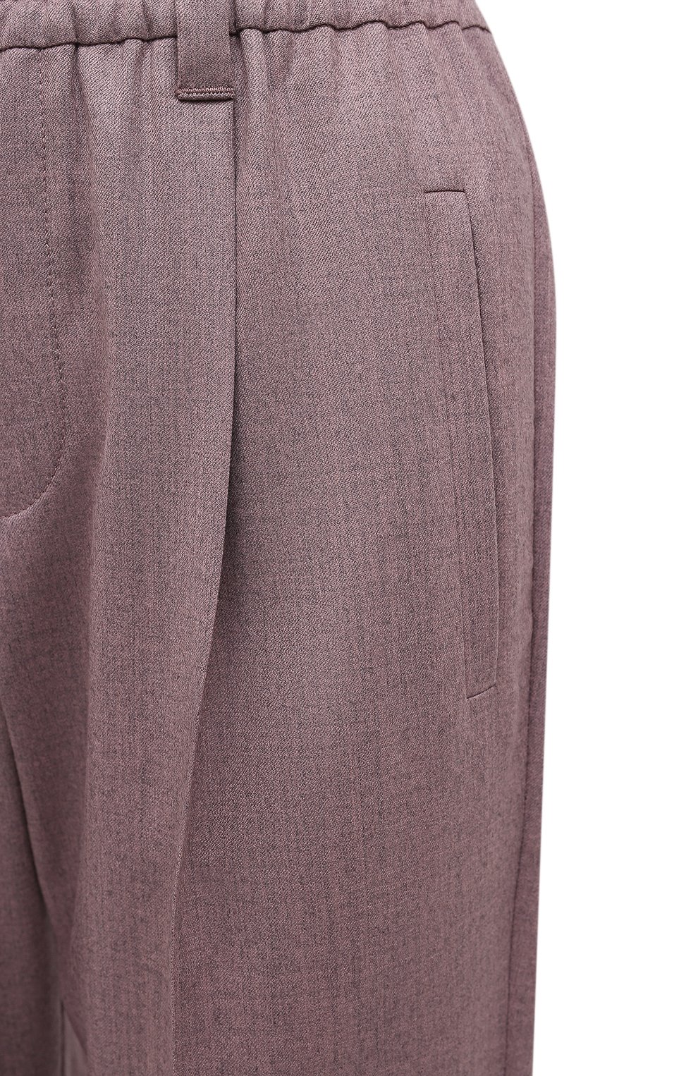 Шерстяные брюки BRUNELLO CUCINELLI, арт. MB578P7915, фото 5