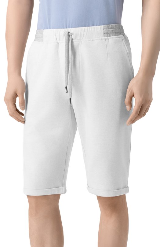 Хлопковые шорты MVST 14M764.TS00.MUST. Белый  14M764.TS00.MUST. Фото 3