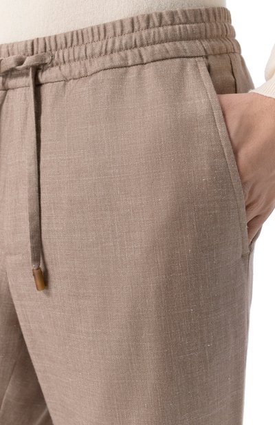 Брюки из кашемира и шелка COLOMBO, арт. PA00504/77541-10, фото 5