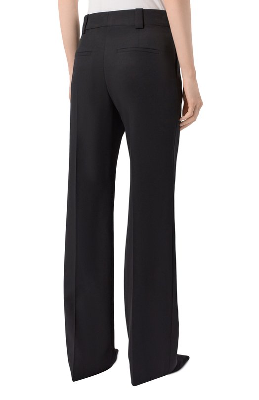 Шерстяные брюки Chloé CH25APA29067 Чёрный  CH25APA29067 Фото 4