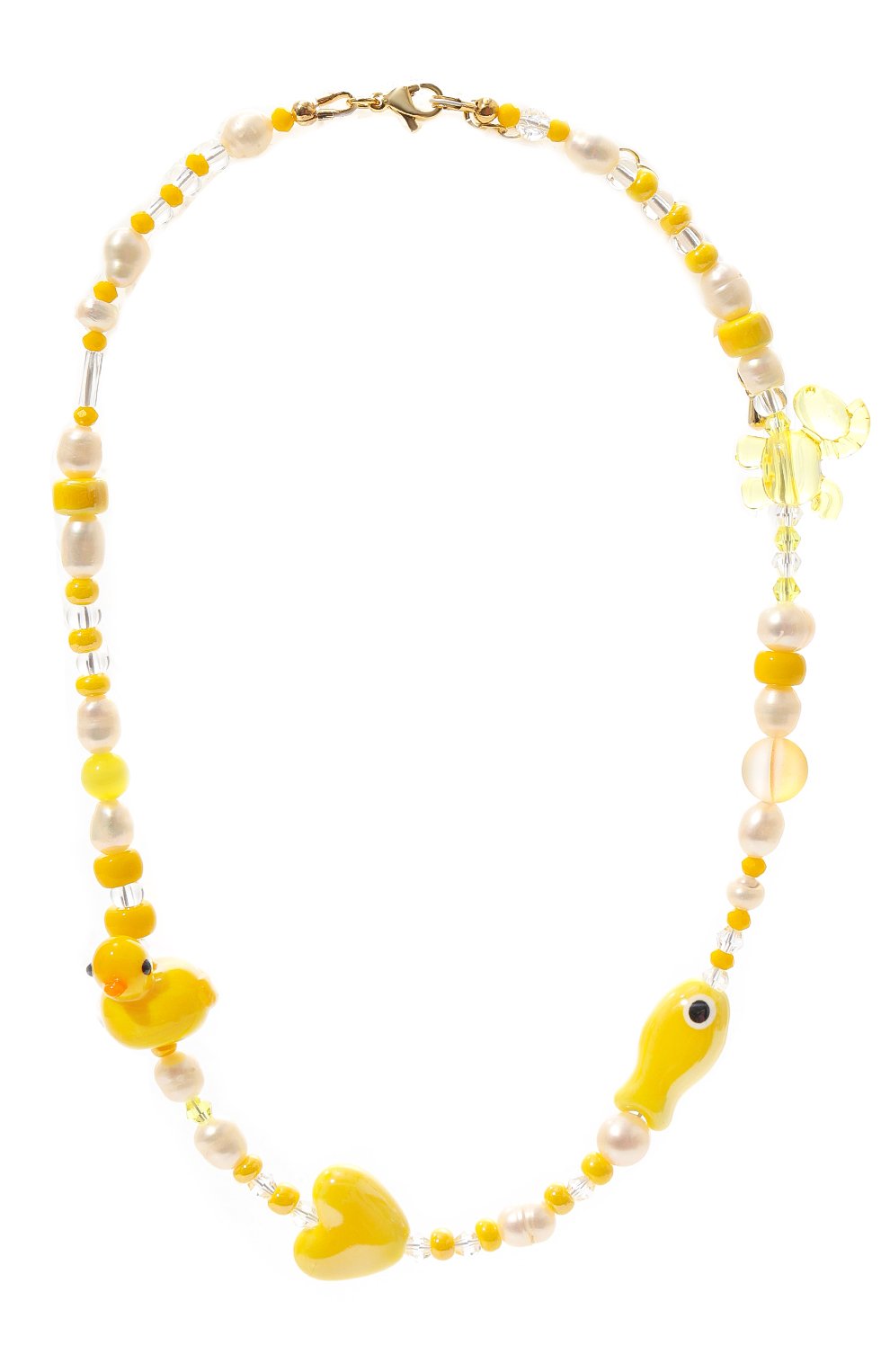 Колье PANFIL желтого цвета по цене 8000 руб., арт. 10-JwrDK-N, фото 1 Колье PANFIL, арт. 10-JwrDK-N, фото 1