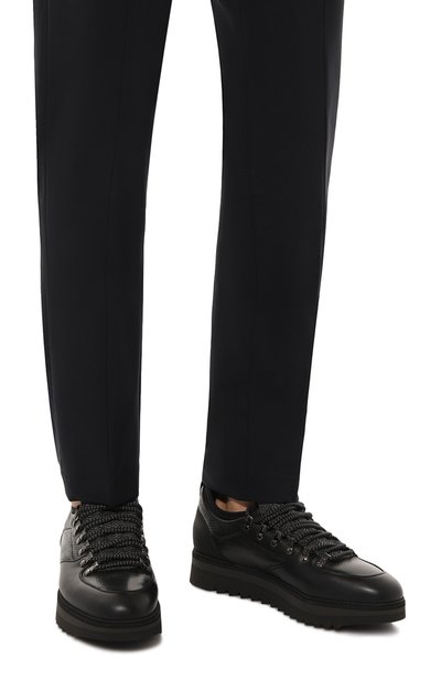 Кожаные кеды BLU BARRETT, арт. MEGEVE-10970.11/C0RAL, фо�то 3