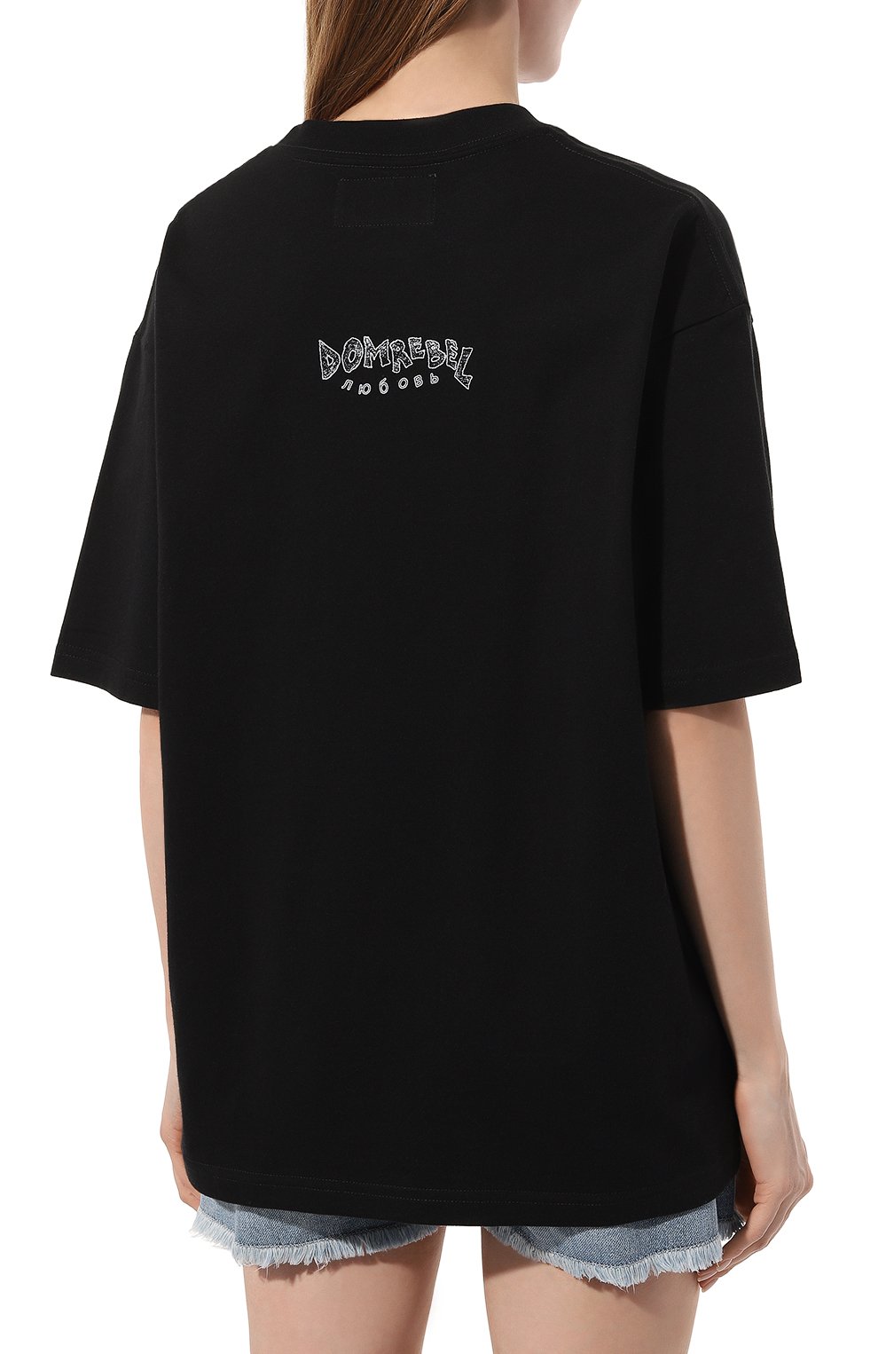 Хлопковая футболка DOMREBEL, арт. TEDDY CASH/T-SHIRT, фото 4