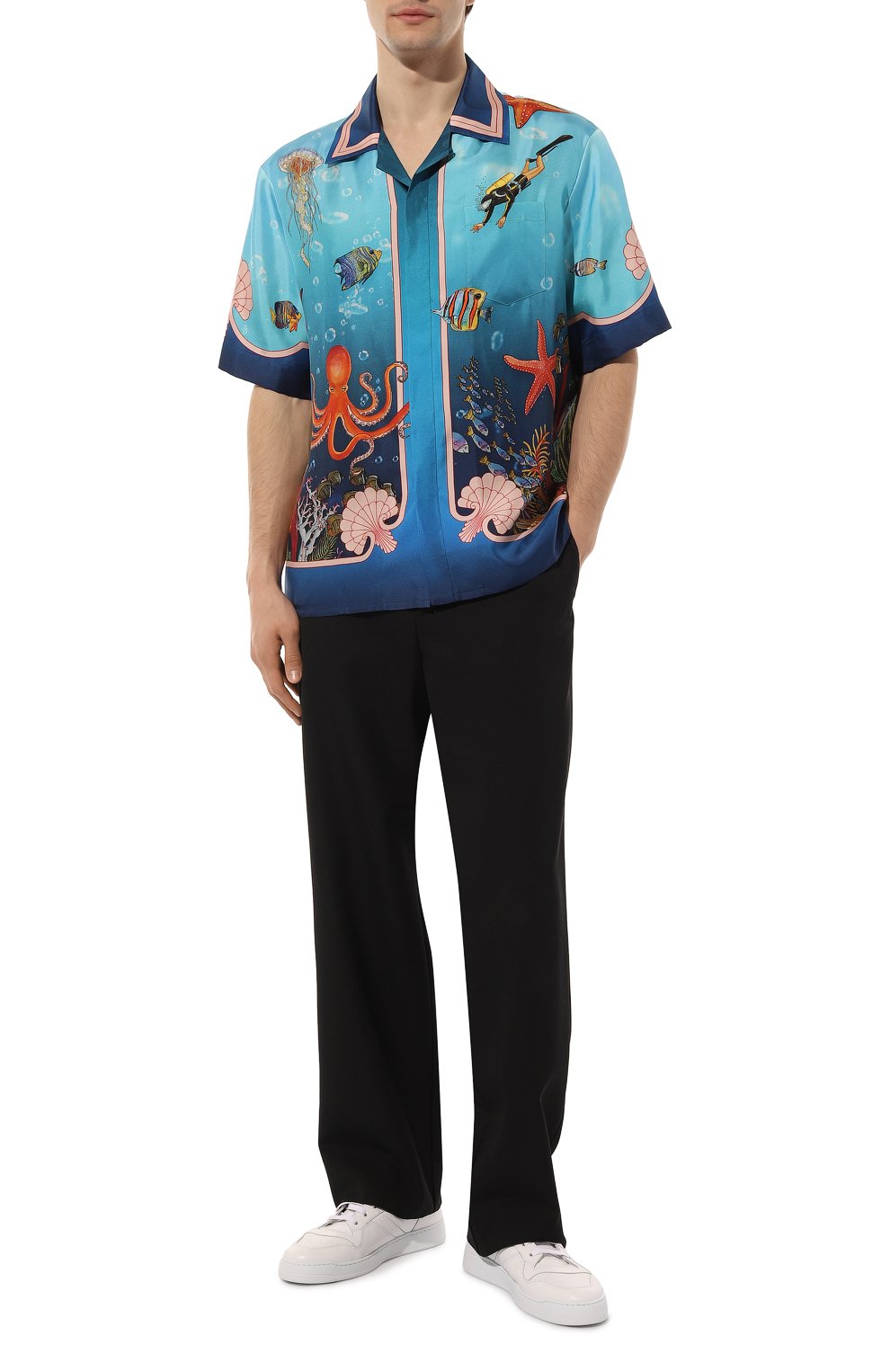 Шелковая сорочка CASABLANCA, арт. MS23-SH-003-07, фото 2