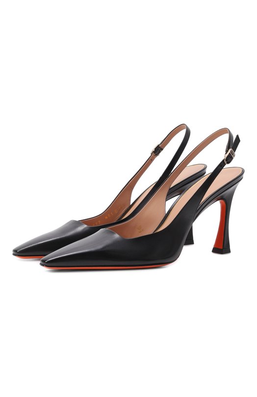 Кожаные туфли  Santoni WDTG72277HA2NWLN Чёрный WDTG72277HA2NWLN