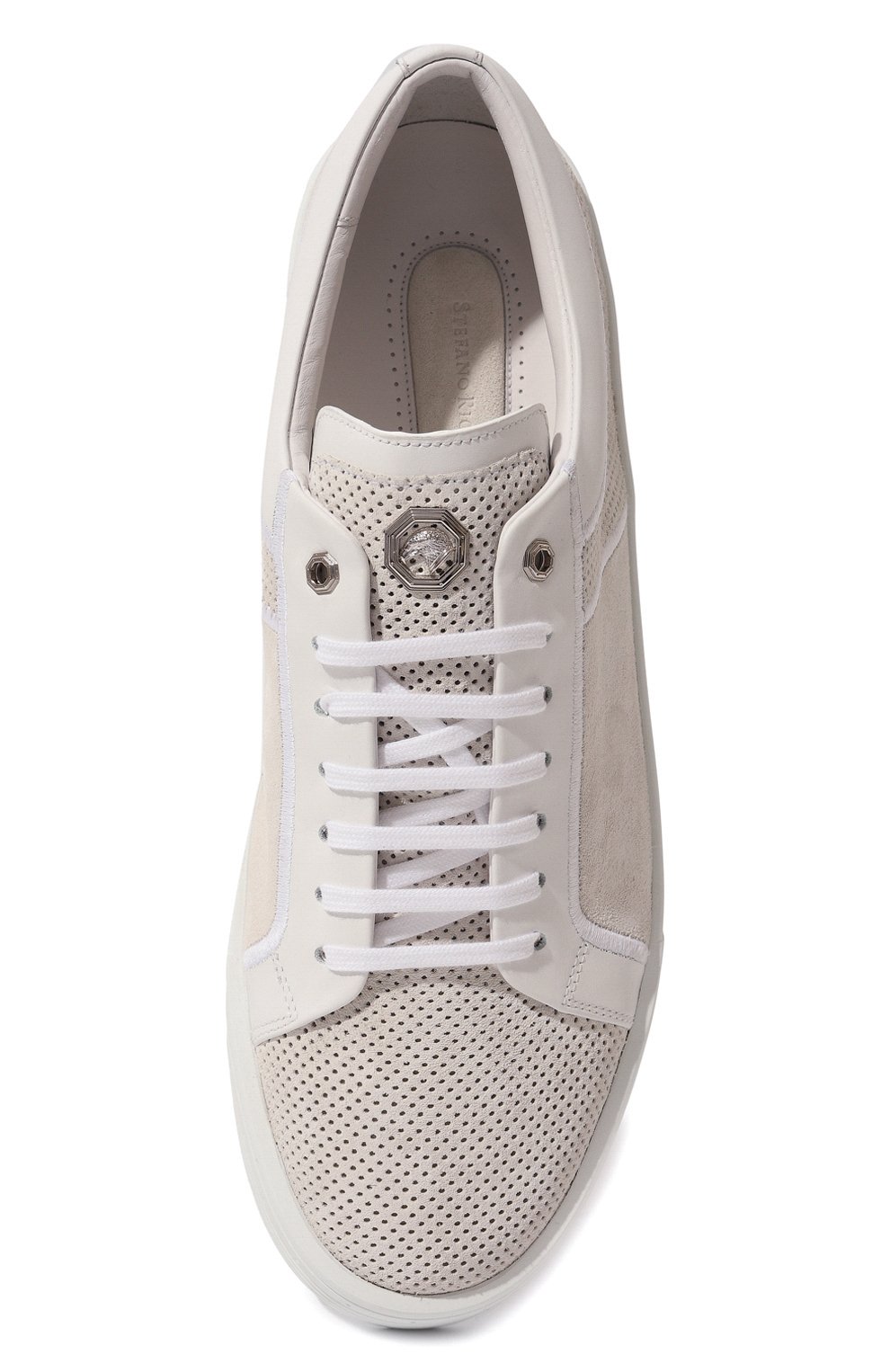 Замшевые кеды STEFANO RICCI, арт. UE23_G5168/SDPWY, фото 6