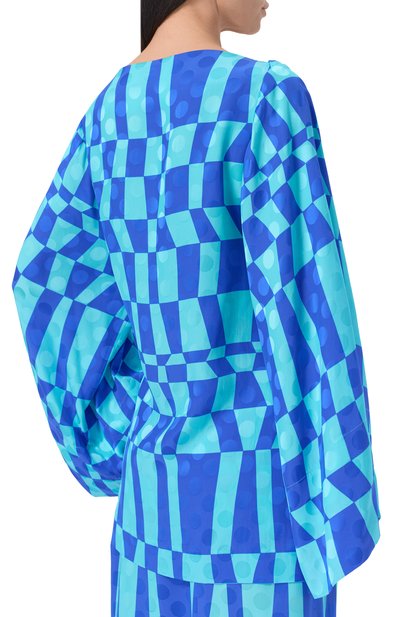 Блузка из вискозы DRIES VAN NOTEN, арт. 010711/3034, фото 4