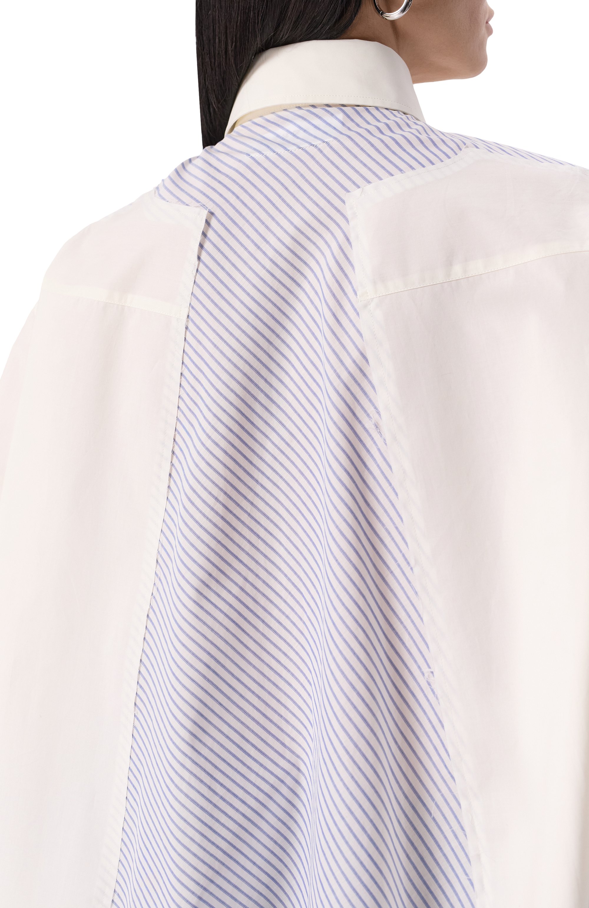 Хлопковая рубашка MM6, арт. S52DT0042/M35256, фото 5