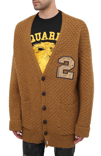 Шерстяной кардиган DSQUARED2, арт. S74HA1084/S17409, фото 3