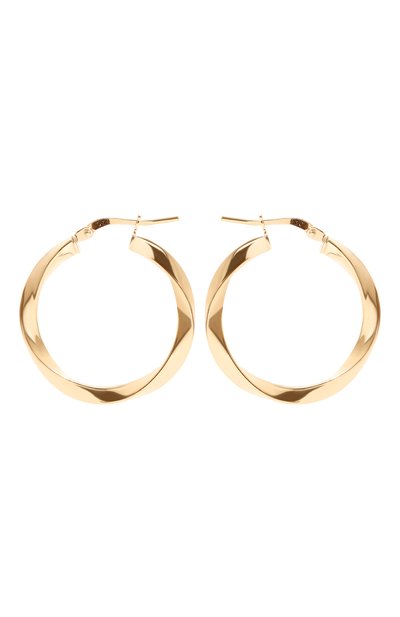 Серьги BONVO, арт. TWIST_H00P/G0LD, фото 1