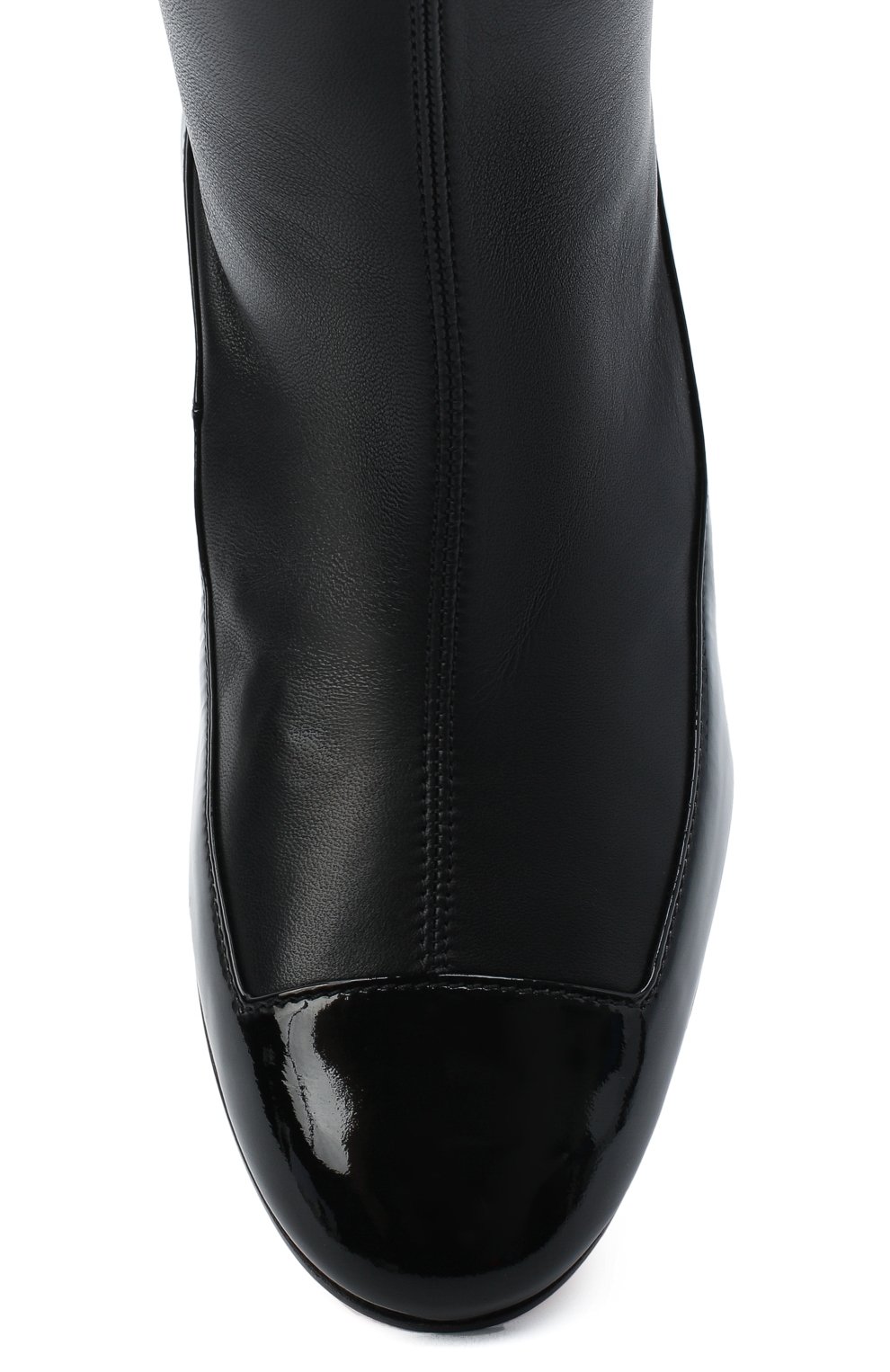 Кожаные ботфорты LOEWE черного цвета по цене 186500 руб., арт. L815S04X02, фото 5 Кожаные ботфорты LOEWE, арт. L815S04X02, фото 5