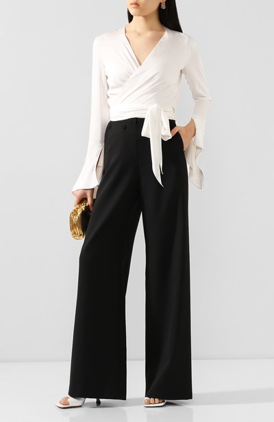 Атласная блузка LANVIN, арт. RW-T0680U-3950-E20, фото 2