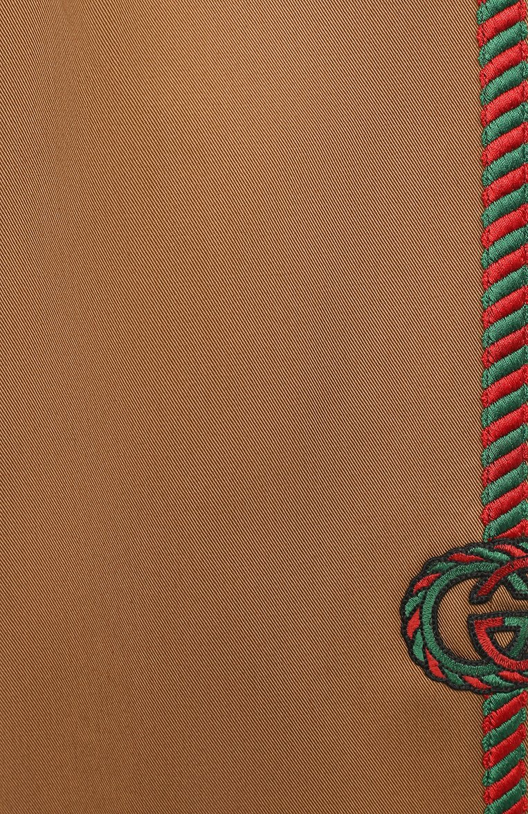 Хлопковые брюки GUCCI, арт. 616396/XWAJ1, фото 3