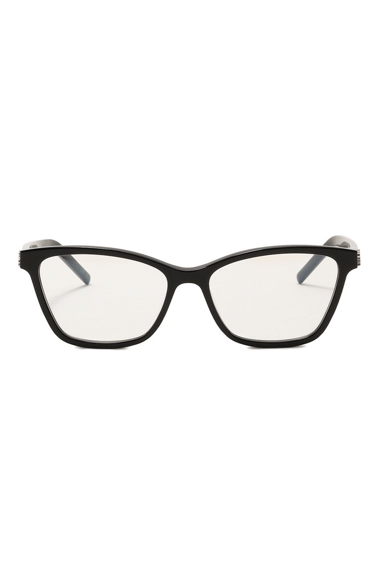 Женские оправа SAINT LAURENT черного цвета, арт. SL M128 005 | Фото 3 (Нос: Не проставлено; Региональные ограничения белый список (Axapta Mercury): Не проставлено; Тип очков: Оправа; Ма�териал: Пластик; Очки форма: Квадратные; Оптика Гендер: оптика-женское)