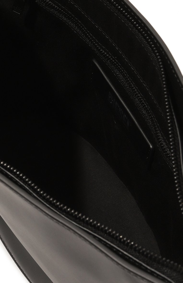 Женский сумка odd small DIESEL черного цвета, арт. X09101/P4007 | Фото 5 (Сумки-технические: Сумки-шопперы; Материал: Натуральная кожа; Материал сплава: Проставлено; Драгоценные камни: Проставлено)