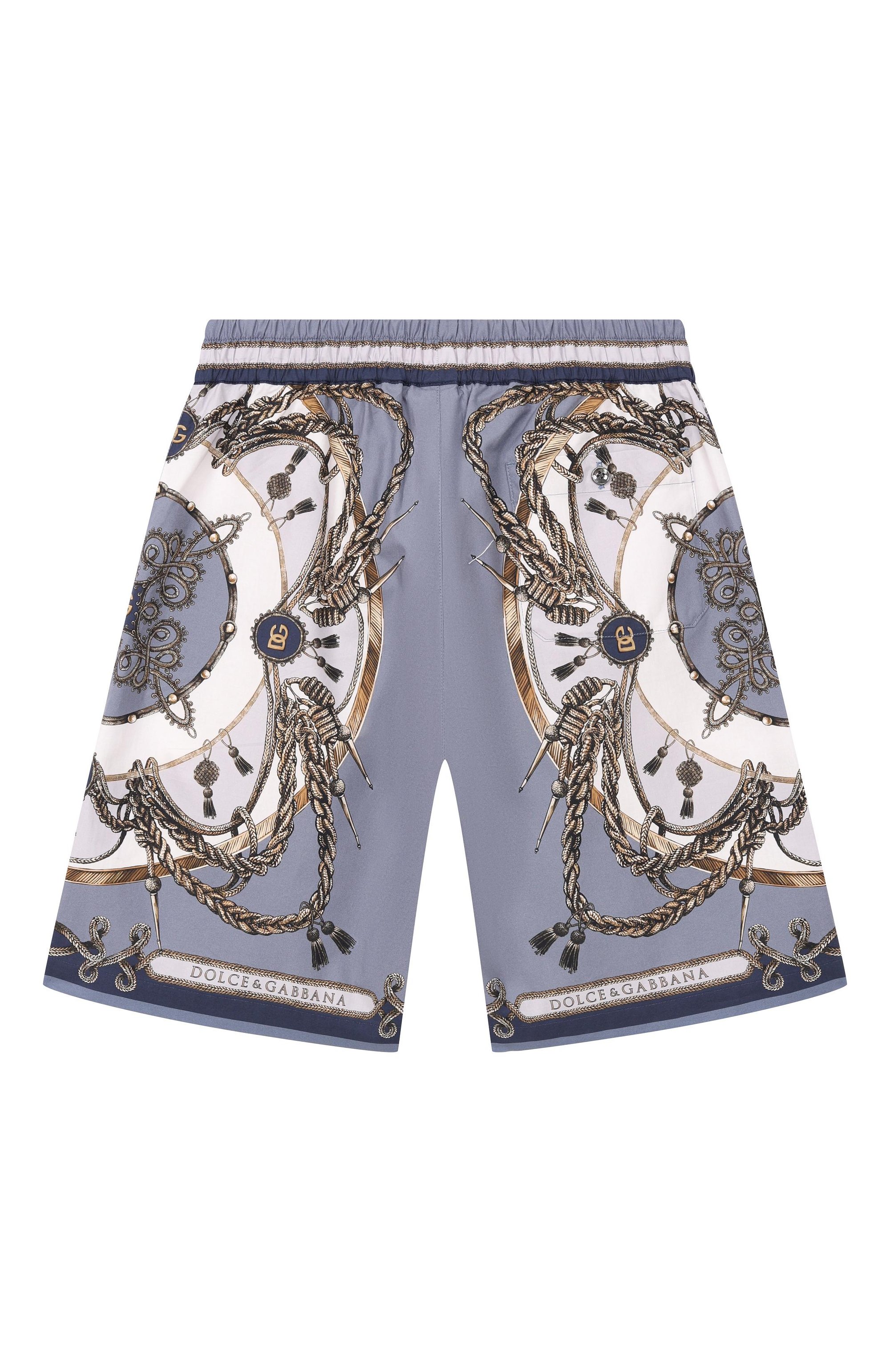 Хлопковые шорты DOLCE & GABBANA, арт. L43Q47/FI5NQ, фото 2