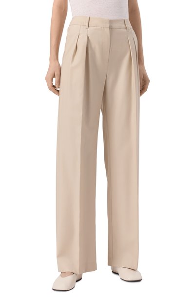 Шерстяные брюки LOULOU DE SAISON, арт. SBIRU, фото 3