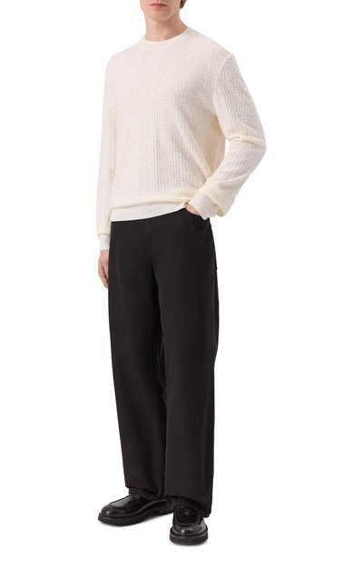 Джемпер из шерсти и льна BALMAIN, арт. GH1KD000/KI03, фото 2
