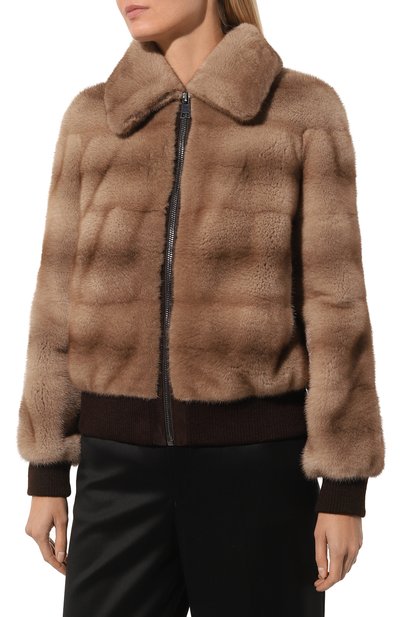 Шуба из меха норки VICTORIA KUSENKOVA, арт. 761908533569, фото 3