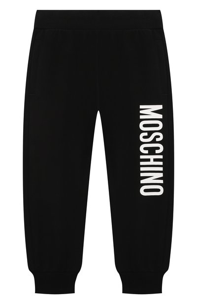 Хлопковые джоггеры MOSCHINO, арт. HUP086/LDA21/4-8