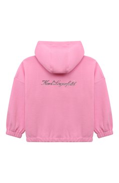 Детский толстовка KARL LAGERFELD KIDS фуксия цвета, арт. Z30097 | Фото 2 (Рукава: Длинные; Девочки Кросс-КТ: Толстовка-одежда; Материал внешний: Синтетический материал, Хлопок; Материал сплава: Проставлено; Драгоценные камни: Проставлено; Ростовка одежда: 7 лет | 122 см, 16 лет | 164 см, 13 - 15 лет | 158 см, 9 лет | 134 см, 12 лет | 152 см, 5 лет | 110 см)