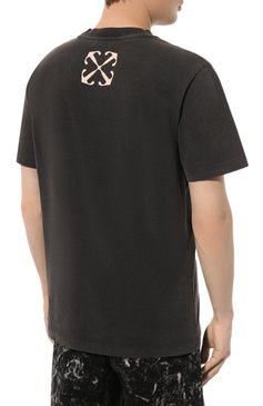 Хлопковая футболка OFF-WHITE, арт. 0MAA027F23JER004, фото 1