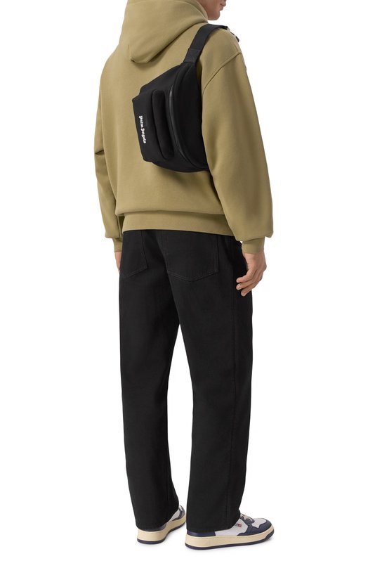 Поясная сумка Palm Angels PMN0009F25FLE001 Чёрный  PMN0009F25FLE001 Фото 7