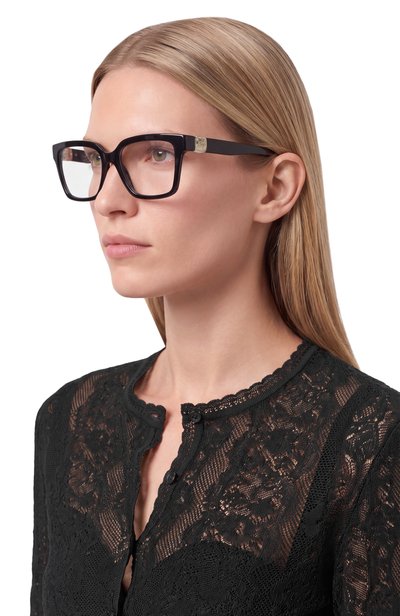 Оправа DOLCE & GABBANA черного цвета по цене 41400 руб., арт. 3395-501, фото 2 Оправа DOLCE & GABBANA, арт. 3395-501, фото 2