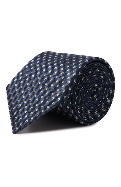 Мужской шелковый галстук CANALI, арт. 18/HJ04617