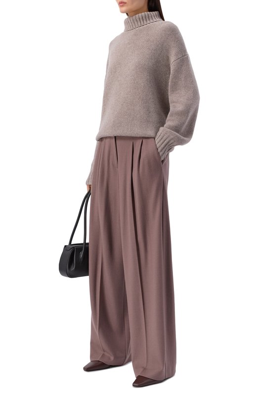 Шерстяные брюки Windsor 52 DH559HV 10001443/30049372 Коричневый  52 DH559HV 10001443/30049372 Фото 2