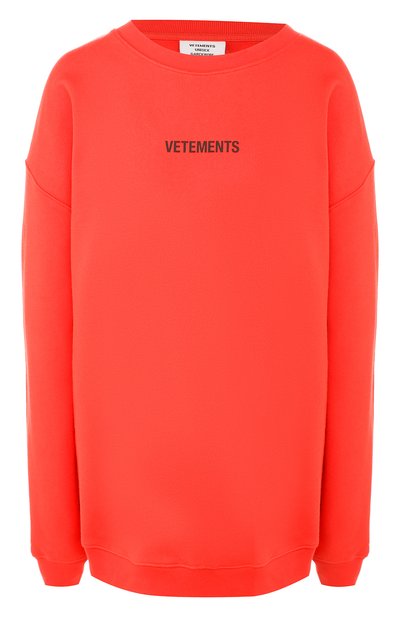 Женский хлопковый свитшот VETEMENTS, арт. UAH20TR726/W