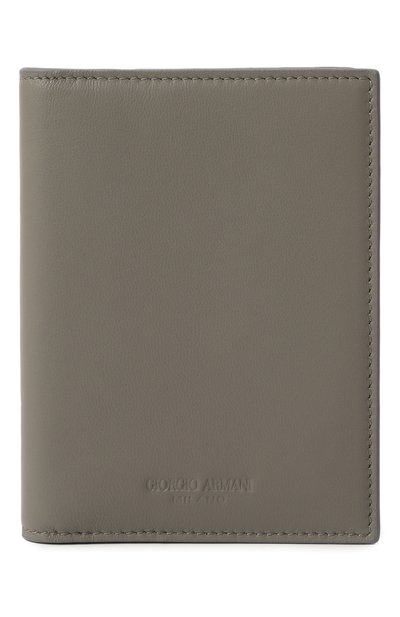 Мужской кожаная обложка для паспорта GIORGIO ARMANI, арт. Y2R713/YS97J
