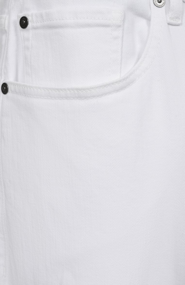 Мужские джинсы straight 7 FOR ALL MANKIND белого цвета, арт. JSSC4450PL | Фото 6 (Длина (брюки, джинсы): Стандартные; Материал внешний: Деним, Хлопок, Синтетический материал; Кросс-КТ: Деним; Силуэт М (брюки): Прямые; Стили: Повседневный; Детали: Однотонный; Автоматизация ТО: Проставлено; Автоматизация состава: Проставлено)