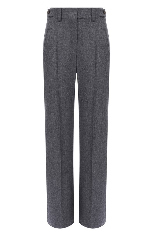 Шерстяные брюки Brunello Cucinelli M038PP9051 Серый M038PP9051