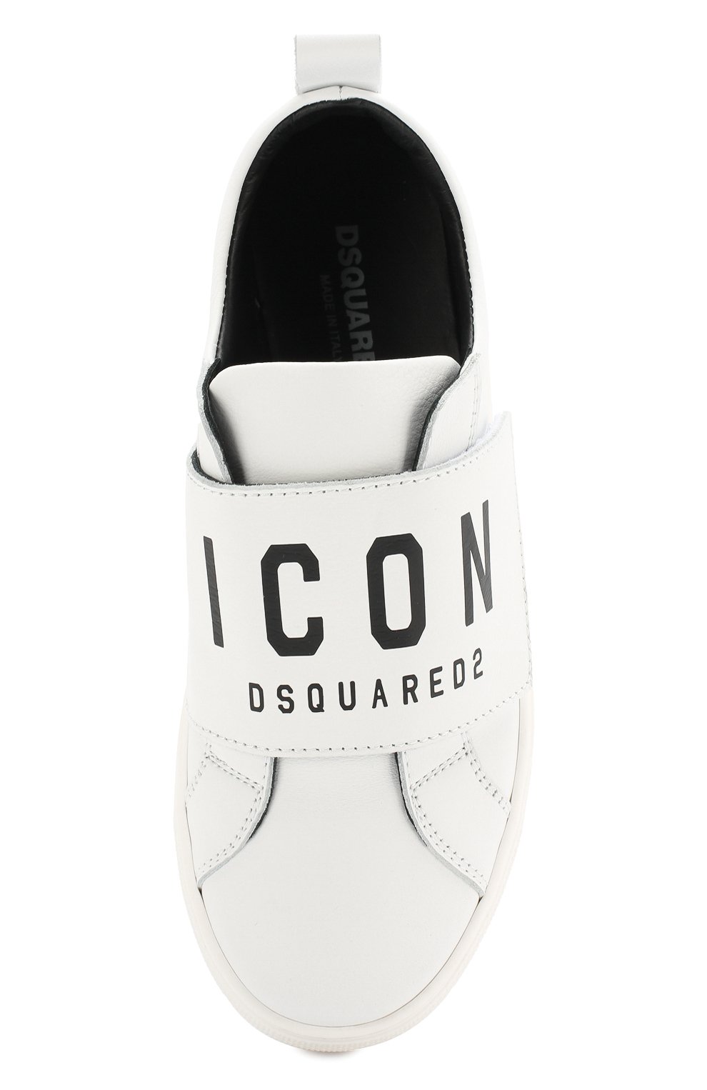 Кожаные кеды DSQUARED2, арт. 59777/36-41, фото 4