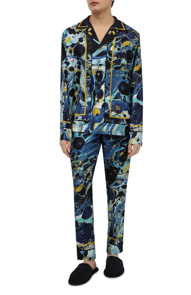 Шелковые домашние брюки DOLCE & GABBANA, арт. GV33HT/FI175, фото 1