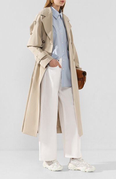 Джинсы JACQUEMUS белого цвета по цене 25500 руб., арт. 201DE05/41100, фото 2 Джинсы JACQUEMUS, арт. 201DE05/41100, фото 2