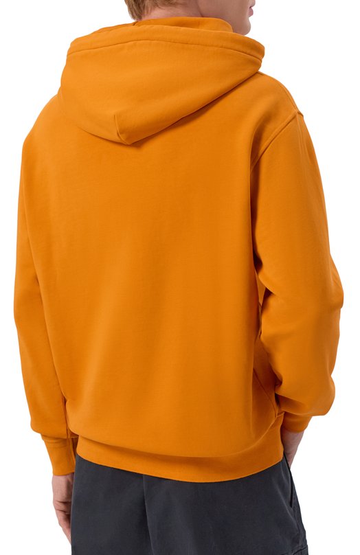 Хлопковое худи C.P. Company 20CMSS037B/110044R Оранжевый  20CMSS037B/110044R Фото 4