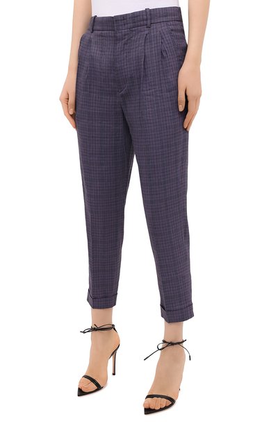 Льняные брюки ISABEL MARANT ETOILE, арт. PA1514-21P013E/L0WEA, фото 3