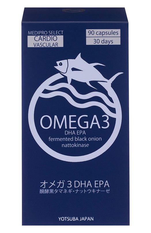 фото Бад для сердца и сосудов omega-3 yotsuba japan (90 шт.) enhel beauty