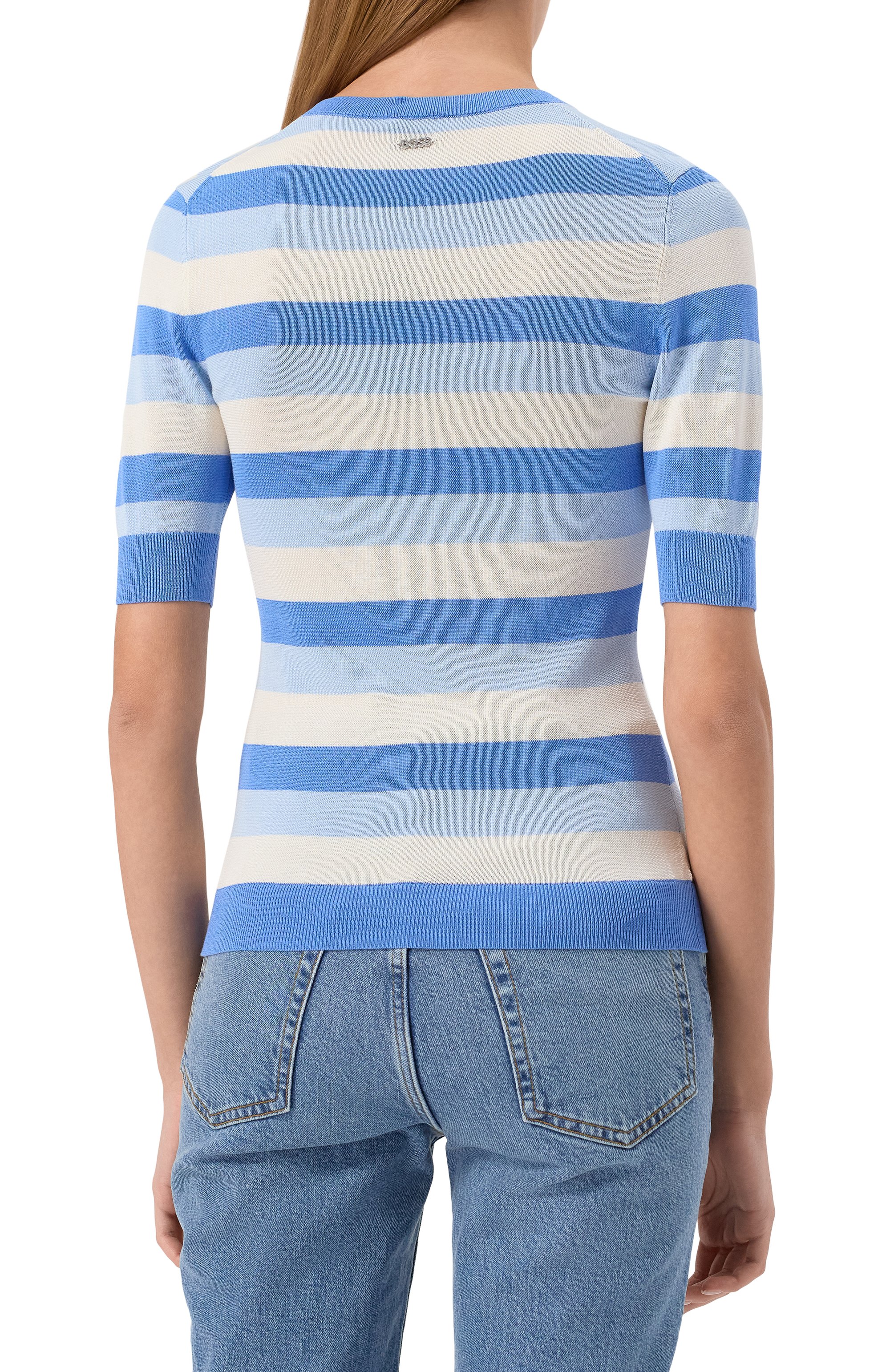 Пуловер из вискозы и хлопка BOSS, арт. 50467881, фото 4