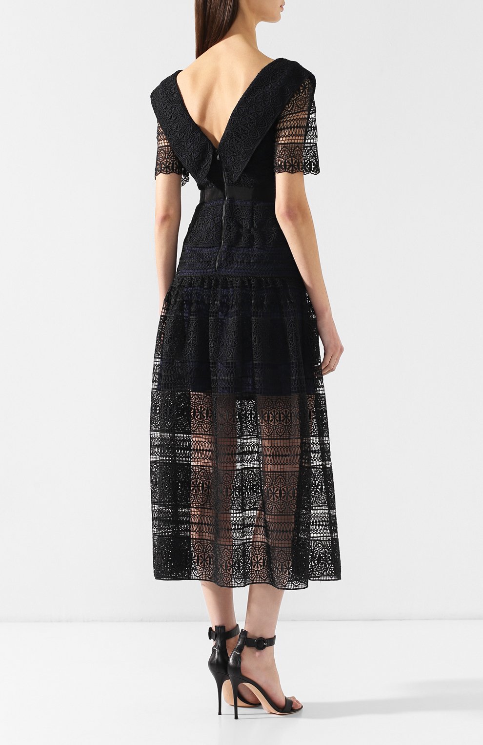 Кружевное платье SELF-PORTRAIT, арт. SP20-068M, фото 4