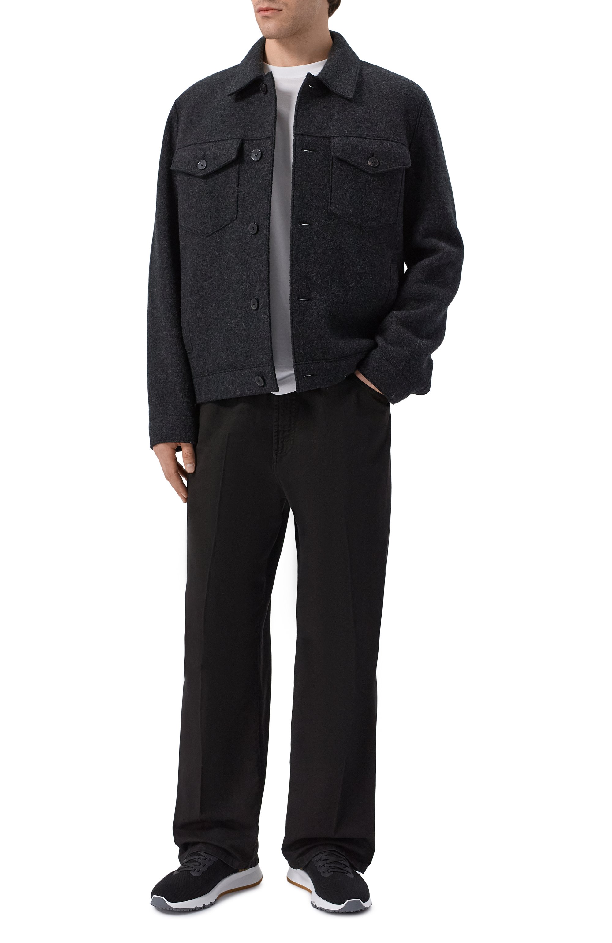 Хлопковые брюки WHITE SAND, арт. 26SU93/260, фото 2