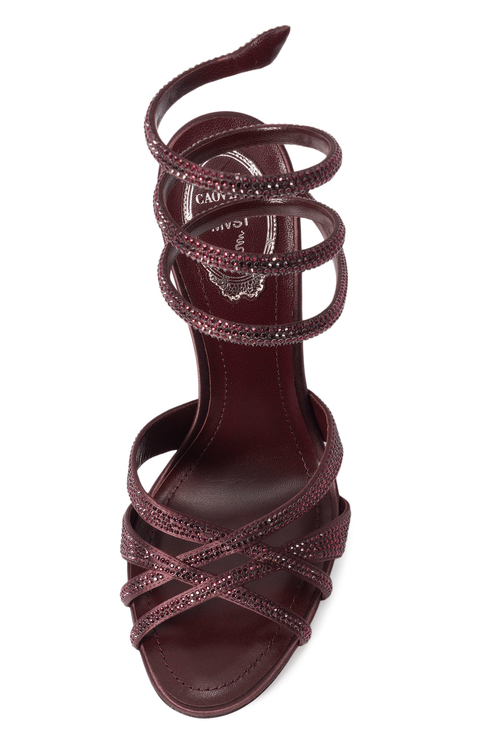 Текстильные босоножки rene caovilla for mvst MVST, арт. C12880-105/R001, фото 6