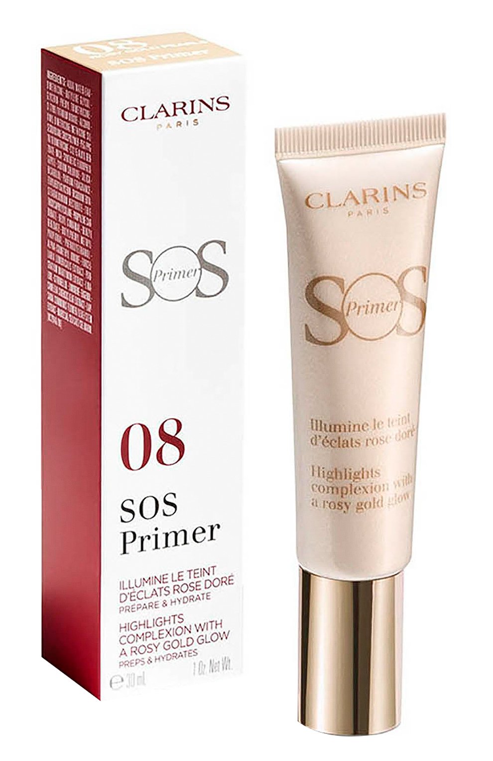 База под макияж, придающая сияние коже sos primer, 08 (30ml) CLARINS цвета по цене 2690 руб., арт. 80061531, фото 6 База под макияж, придающая сияние коже sos primer, 08 (30ml) CLARINS, арт. 80061531, фото 6