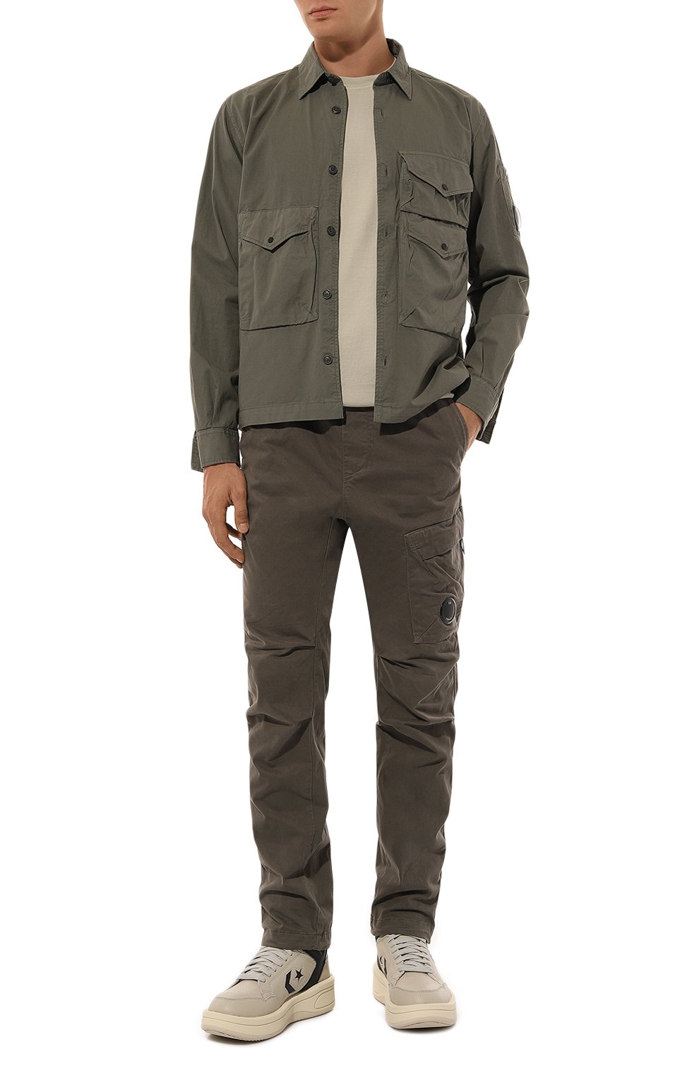 Хлопковая рубашка C.P. COMPANY, арт. 17CM0S126A110143G, фото 2